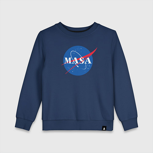 Детский свитшот NASA: Masa / Тёмно-синий – фото 1
