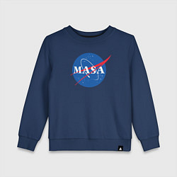 Свитшот хлопковый детский NASA: Masa, цвет: тёмно-синий
