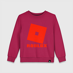 Детский свитшот Roblox Logo