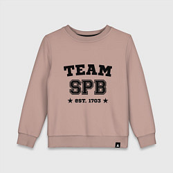 Детский свитшот Team SPB est. 1703