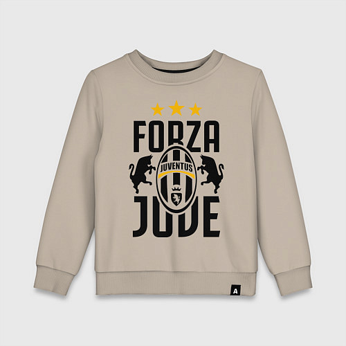 Детский свитшот Forza Juve / Миндальный – фото 1