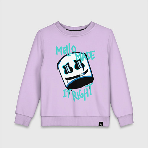Детский свитшот Mello Made it Right / Лаванда – фото 1