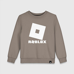 Свитшот хлопковый детский ROBLOX, цвет: утренний латте