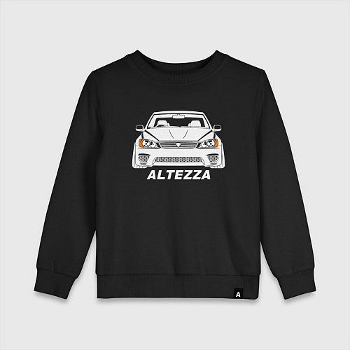 Детский свитшот Toyota Altezza / Черный – фото 1