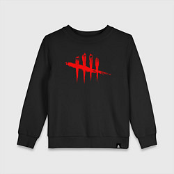 Свитшот хлопковый детский DEAD BY DAYLIGHT, цвет: черный