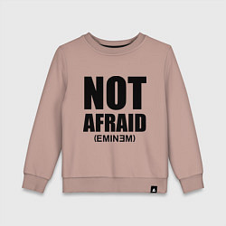 Детский свитшот Not Afraid