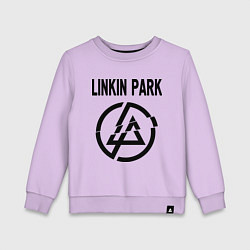 Свитшот хлопковый детский Linkin Park, цвет: лаванда