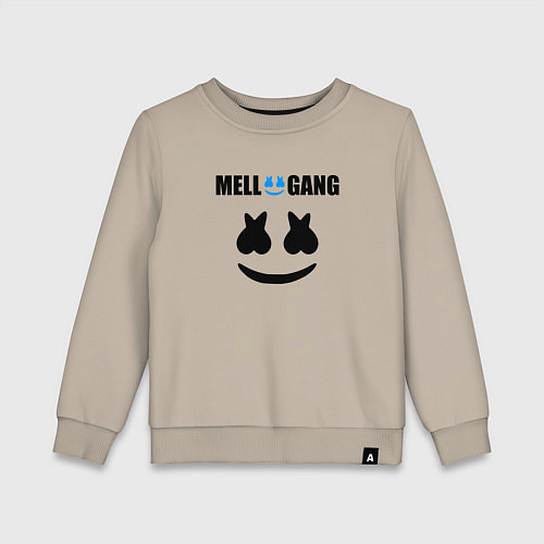 Детский свитшот Marshmello Mellogang / Миндальный – фото 1