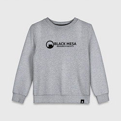 Детский свитшот Black Mesa: Research Facility