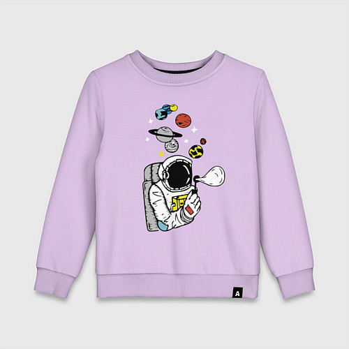 Детский свитшот Cosmos / Лаванда – фото 1
