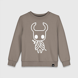 Свитшот хлопковый детский Hollow Knight: Minimalism, цвет: утренний латте