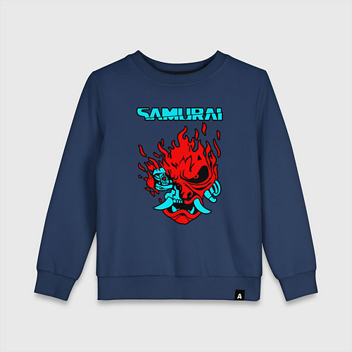 Детский свитшот SAMURAI KEANU REEVES / Тёмно-синий – фото 1