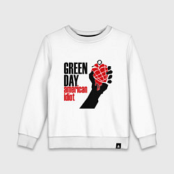 Детский свитшот Green Day: American idiot