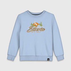 Детский свитшот Сибирь Дикая сила