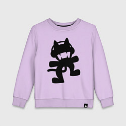 Свитшот хлопковый детский MONSTERCAT, цвет: лаванда