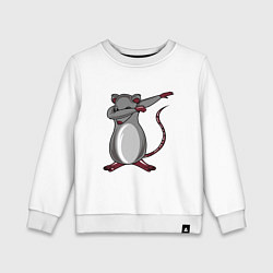 Детский свитшот Dabbing Rat