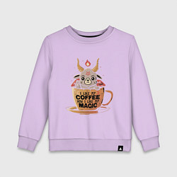 Детский свитшот Magic Coffee