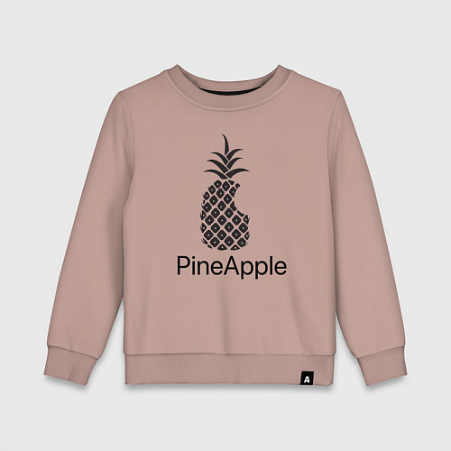 Детский свитшот PineApple / Пыльно-розовый – фото 1