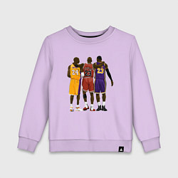 Детский свитшот Kobe, Michael, LeBron