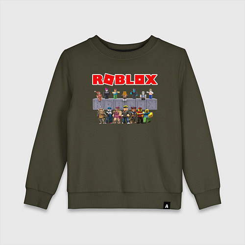 Детский свитшот ROBLOX / Хаки – фото 1