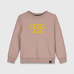 Детский свитшот Audi GOLD