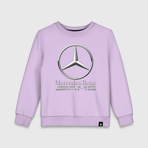 Детский свитшот MERCEDES-BENZ AMG / Лаванда – фото 1