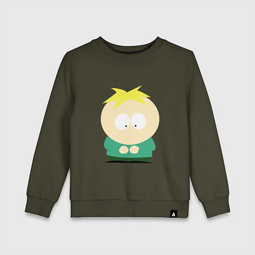 Детский свитшот South Park Баттерс / Хаки – фото 1