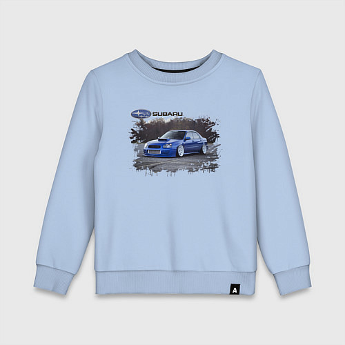 Детский свитшот SUBARU / Мягкое небо – фото 1