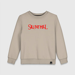 Свитшот хлопковый детский SILENT HILL, цвет: миндальный