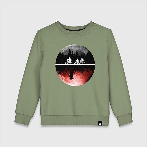 Детский свитшот Очень странные дела / Авокадо – фото 1