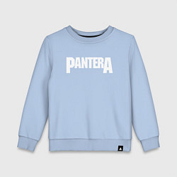 Свитшот хлопковый детский PANTERA, цвет: мягкое небо