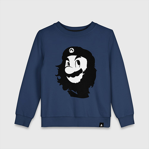 Детский свитшот Che Mario / Тёмно-синий – фото 1