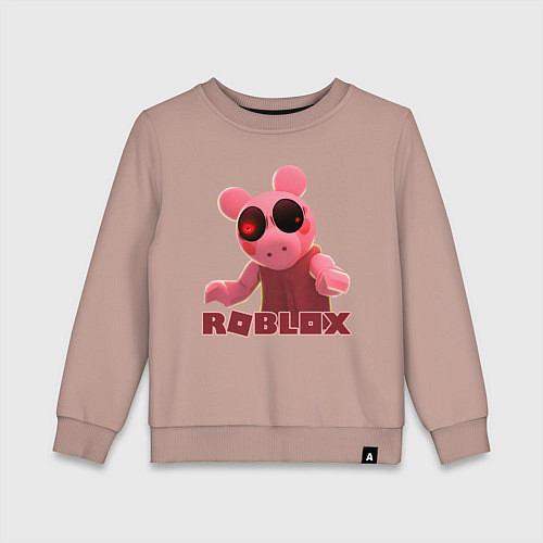 Детский свитшот Свинка Пигги / Пыльно-розовый – фото 1
