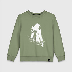 Детский свитшот Поднятие уровня в одиночку