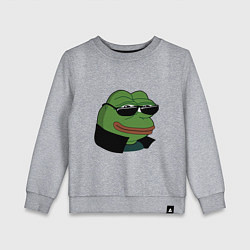 Детский свитшот Pepe в очках EZ