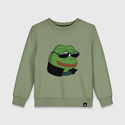 Детский свитшот Pepe в очках EZ