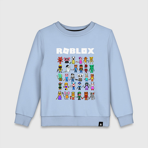 Детский свитшот ROBLOX PIGGY / Мягкое небо – фото 1