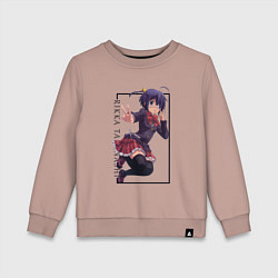 Детский свитшот Рикка Таканаси Чудачества любви не помеха!