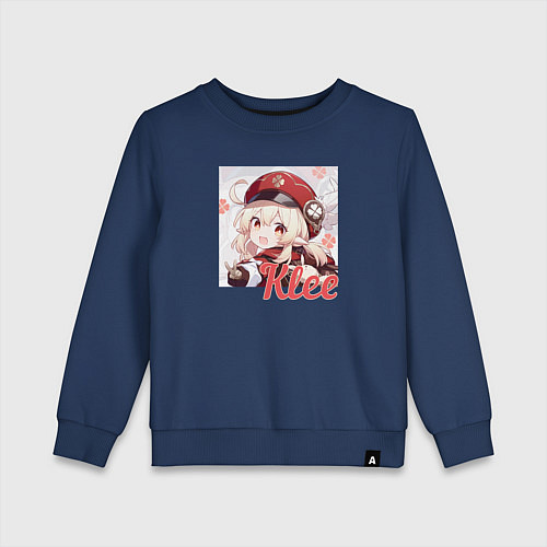 Детский свитшот Klee / Тёмно-синий – фото 1