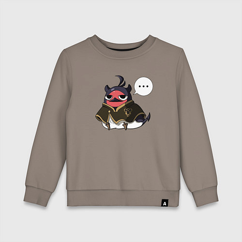 Детский свитшот Nero bird / Утренний латте – фото 1