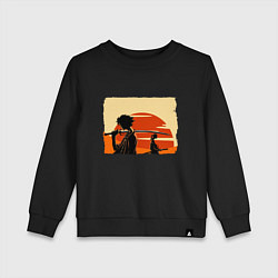 Детский свитшот Самурай Чамплу Мугэн и Дзин