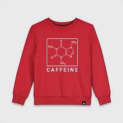 Детский свитшот Структура Кофеина