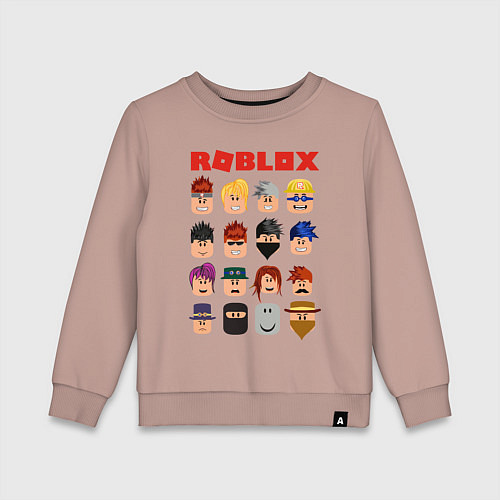 Детский свитшот ROBLOX / Пыльно-розовый – фото 1