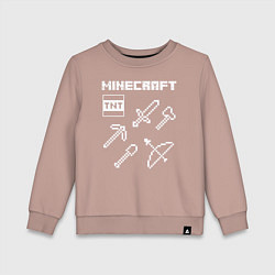 Детский свитшот Minecraft