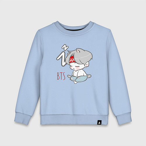 Детский свитшот BTS sleep / Мягкое небо – фото 1