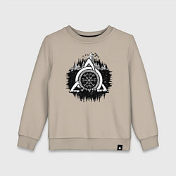 Детский свитшот Вегвизир Рунический Компас