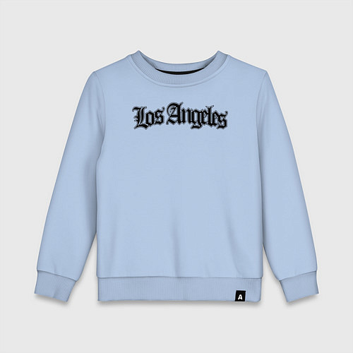 Детский свитшот Los Angeles / Мягкое небо – фото 1