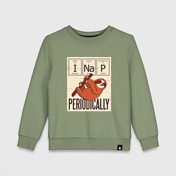 Детский свитшот I Nap Periodically