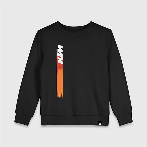 Детский свитшот KTM КТМ Z / Черный – фото 1
