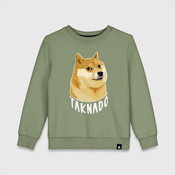 Детский свитшот ПЕС МЕМTAKNADO